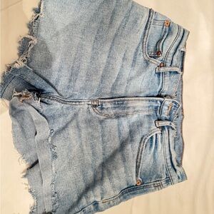 American Eagle Outfitters Light Blue Jean Shorts